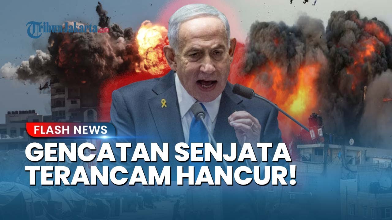 Israel Pemicu Kekacauan! Gencatan Senjata Gaza Terancam Hancur Setelah Serangan Balasan Netanyahu