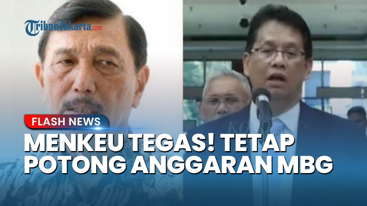 Youtube Thumnail image of : Menkeu Purbaya Tegas ke Luhut: Tetap Potong Anggaran MBG jika Tak Terserap hingga Akhir Oktober