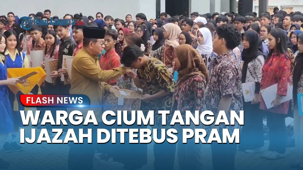Gubernur Pramono Anung Tebus 1.238 Ijazah Warga Jakarta yang Tertahan di Sekolah
