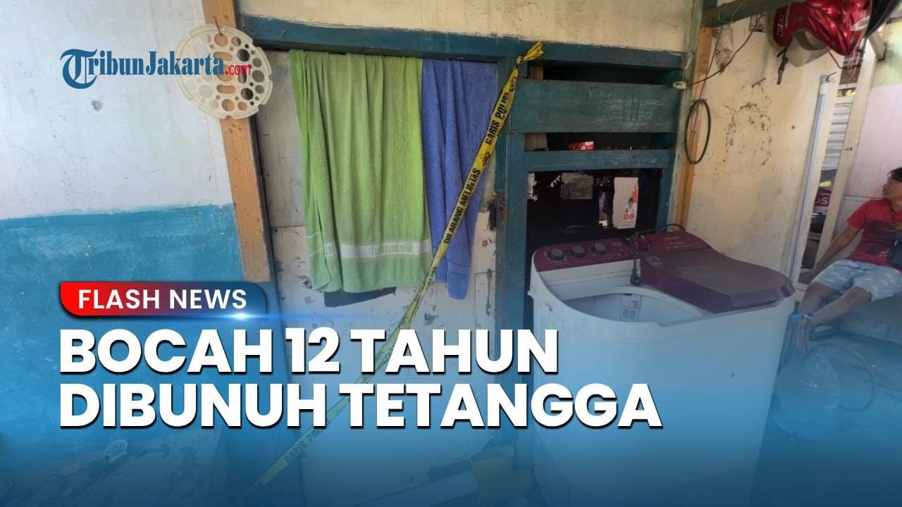 Anak Perempuan 12 Tahun Dibunuh Lalu Dirudapaksa Remaja 16 Tahun Tetangganya di Cilincing