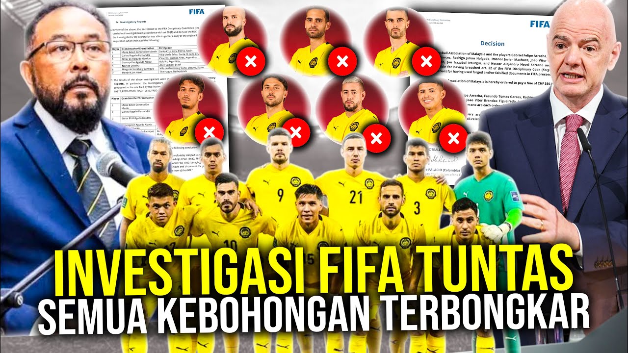 Youtube Thumnail image of : WEBSITE RESMI DIRETAS SEMUA KEBOHONGAN TERBONGKAR FIFA! SEPAKBOLA MALAYSIA HANCUR EKS PETINGGI FAM M