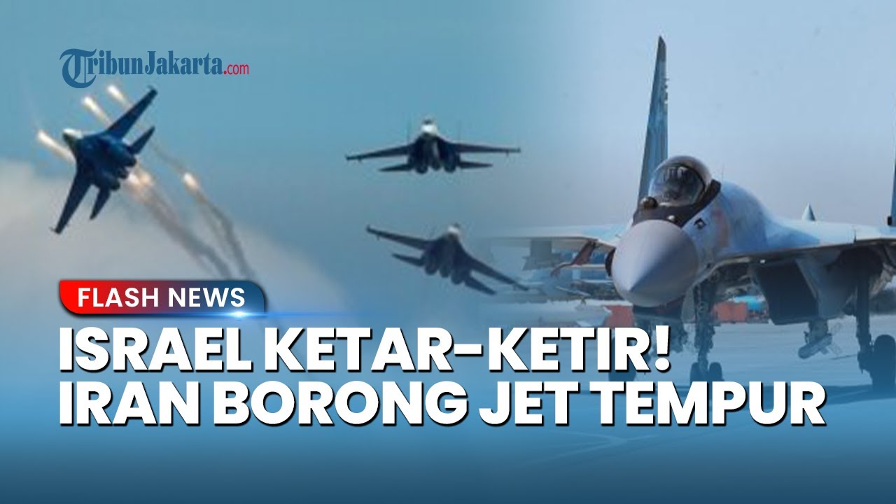 Youtube Thumnail image of : ISRAEL KETAR-KETIR! Iran Diduga Borong 48 Jet Siluman Su-35 Rusia saat AS Terus Intimidasi Nuklirnya