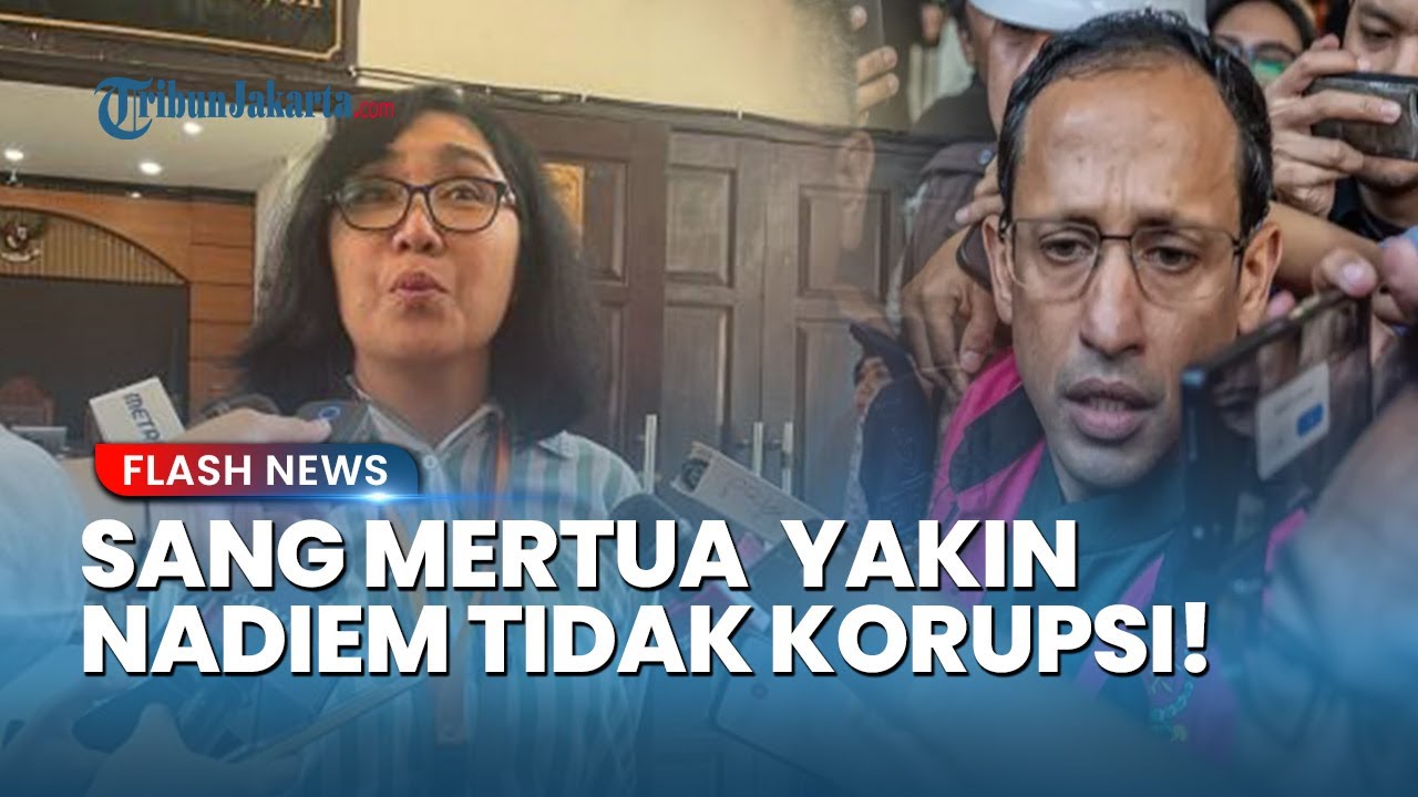 Youtube Thumnail image of : SANG MERTUA PASANG BADAN! Sania Makki Yakin 3.000 Juta Persen Nadiem Tak Korupsi Chromebook