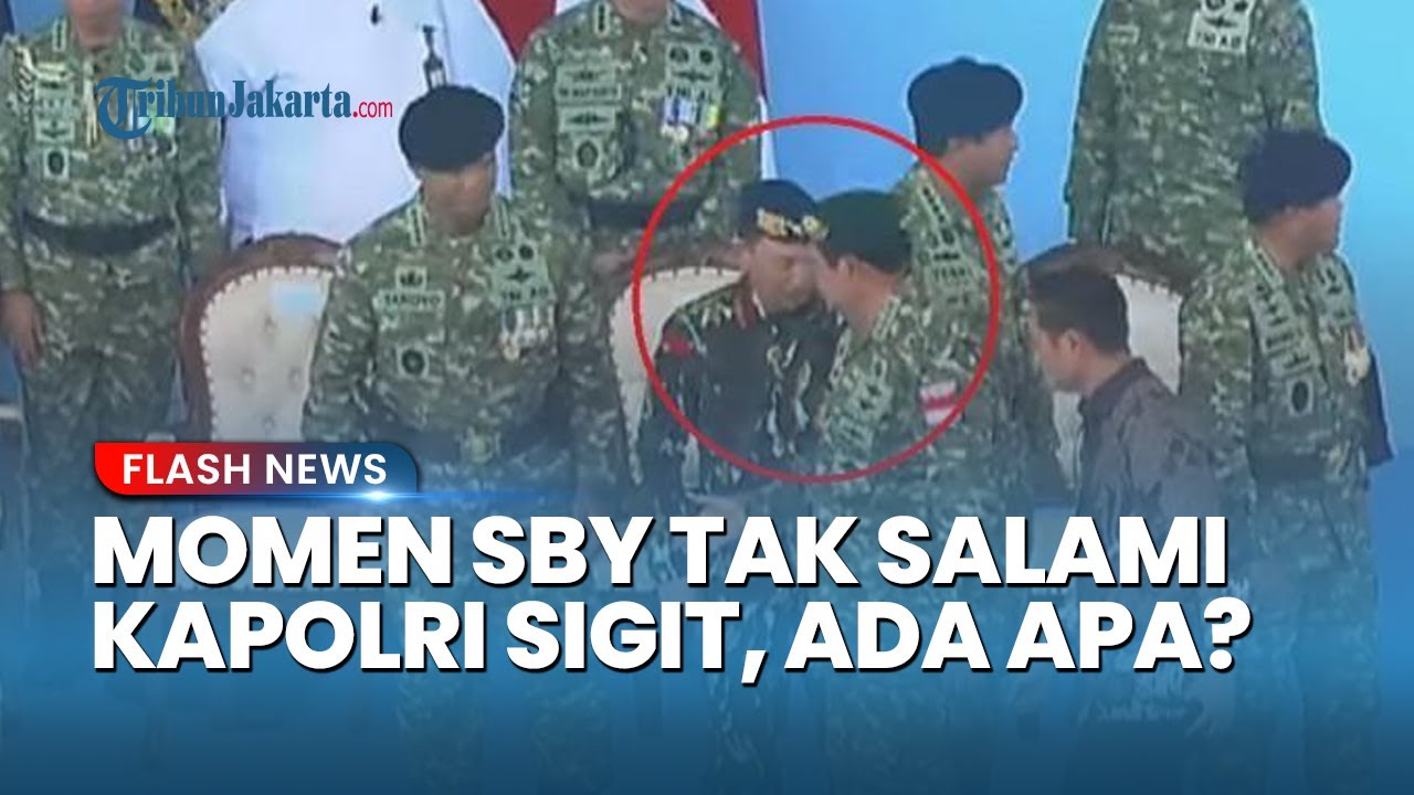 Youtube Thumnail image of : SBY Tak Salami Jenderal Listyo dan Cuma Dilewati di Panggung HUT ke-80 TNI, Ada Apa?