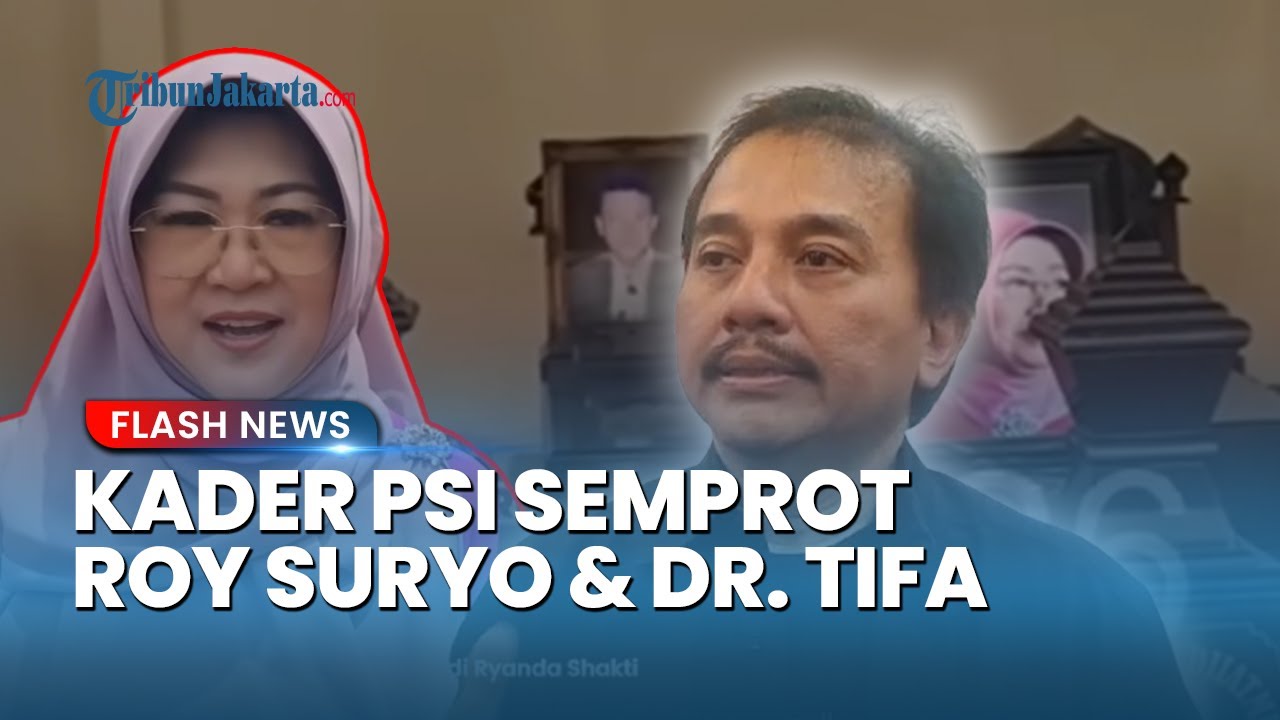 Youtube Thumnail image of : Elite PSI Semprot Kelakuan Roy Suryo & Tifa yang yang Tak Wajar Datangi Makam Keluarga Jokowi