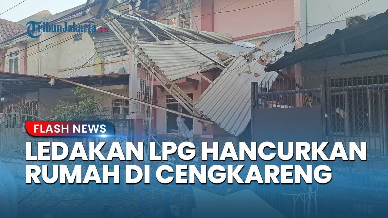Ledakan Tabung Gas Hebohkan Taman Palem Jakbar, Lansia Penghuni Rumah Luka Bakar Serius