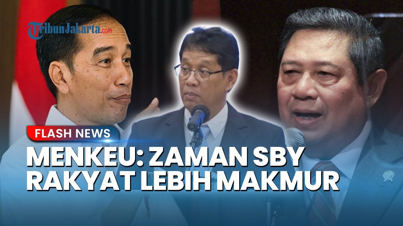 Youtube Thumnail image of : Kritik Tajam Menkeu Purbaya, Ekonomi Era SBY Lebih Makmur daripada Jokowi yang Banyak Infrastruktur