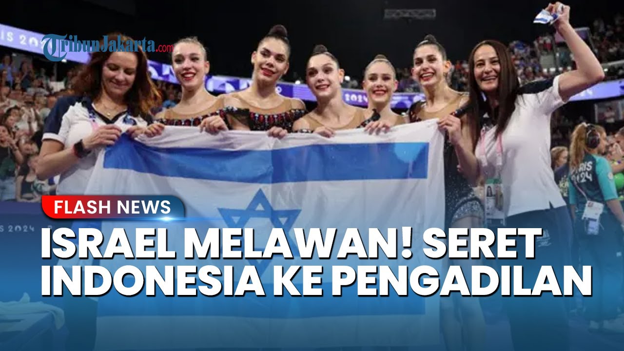 Youtube Thumnail image of : Israel Tak Terima! Kini Seret Indonesia ke Pengadilan Buntut Pencabutan Visa Atlet Senam Artistik