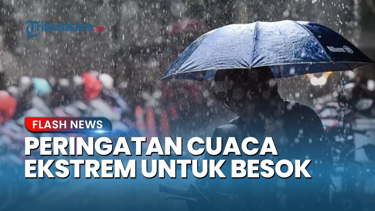 Peringatan Cuaca Ekstrem, Rabu 15 Oktober 2025: 17 Wilayah Potensi Hujan Lebat Termasuk Jateng