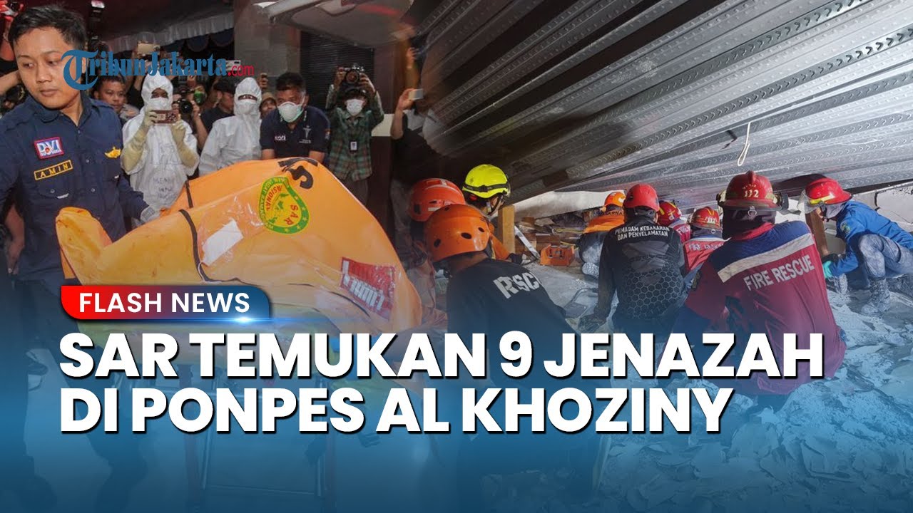 Tim SAR Temukan Lagi 9 Jenazah di Ponpes Al Khoziny, Total Korban Tewas Capai 14 Orang
