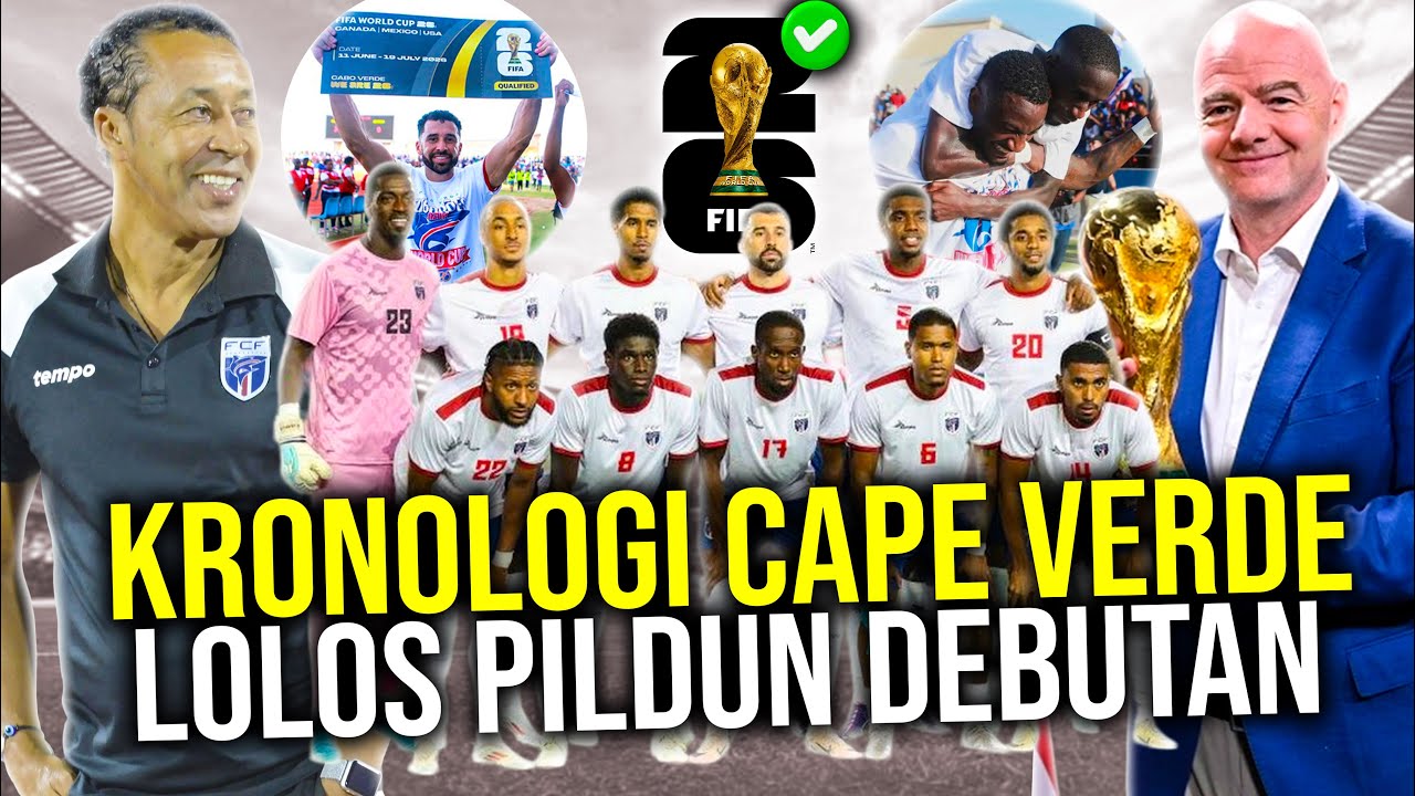 Youtube Thumnail image of : SEJARAH TIM ANTAH BERANTAH CAPE VERDE LOLOS PILDUN UNTUK PERTAMA KALI! BEGINI FAKTA MENARIKNYA
