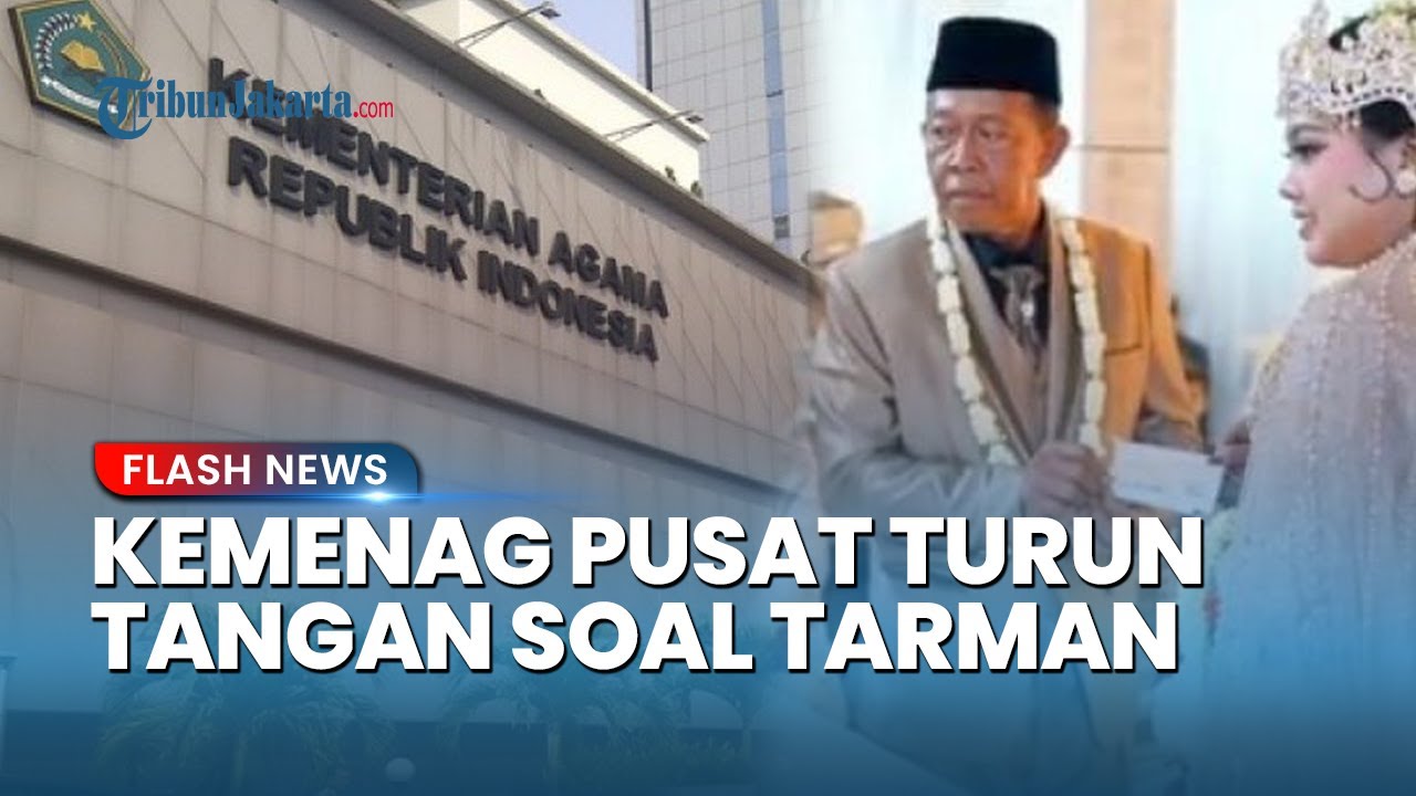 Youtube Thumnail image of : KEMENAG TURUN GUNUNG! Singgung soal Viral Cek Rp 3 Miliar Mbah Tarman, Langsung Ingatkan Pihak KUA