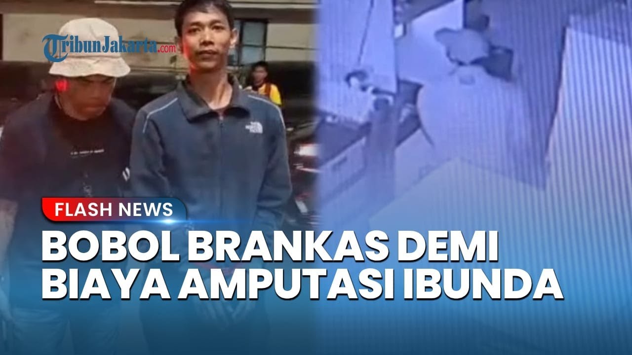 Youtube Thumnail image of : Butuh Duit Buat Operasi Amputasi Ortu, Eks Supervisor Bobol Brankas Restoran di Stasiun Whoosh