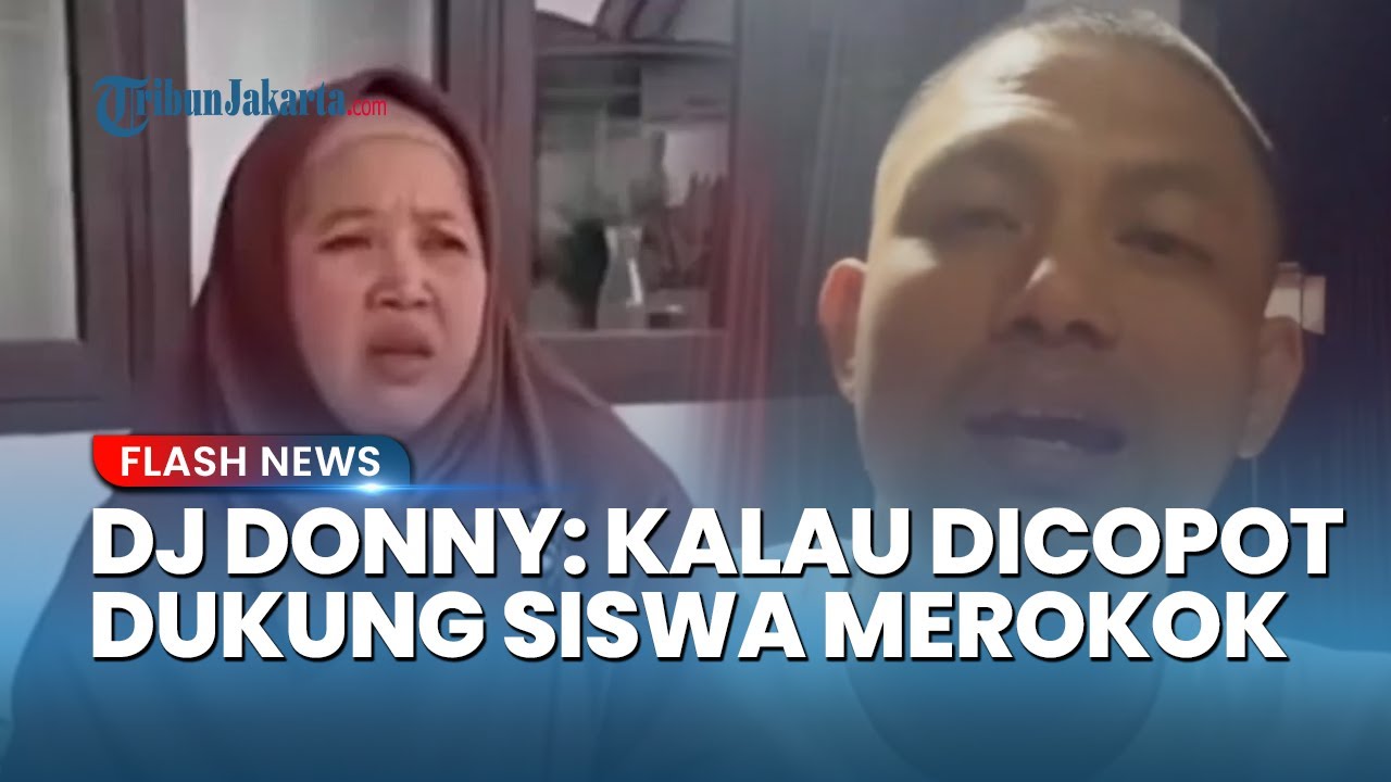DJ Donny Bela Kepsek SMAN 1 Cimarga Tampar Siswa: Kalau Dicopot, Sama Saja Dukung Siswa Merokok