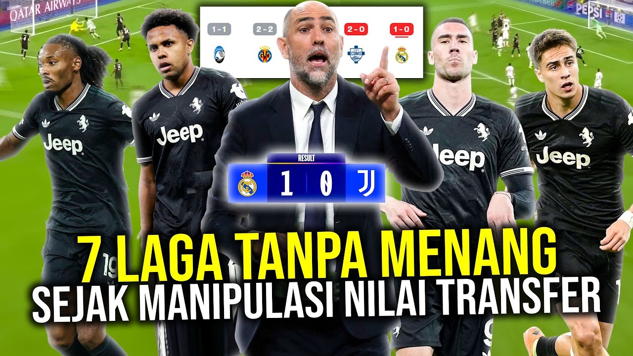 RUNTUHNYA RAKSASA ITALIA SEJAK MANIPULASI NILAI TRANSFER! NASIB JUVENTUS 7 LAGA TANPA MENANG