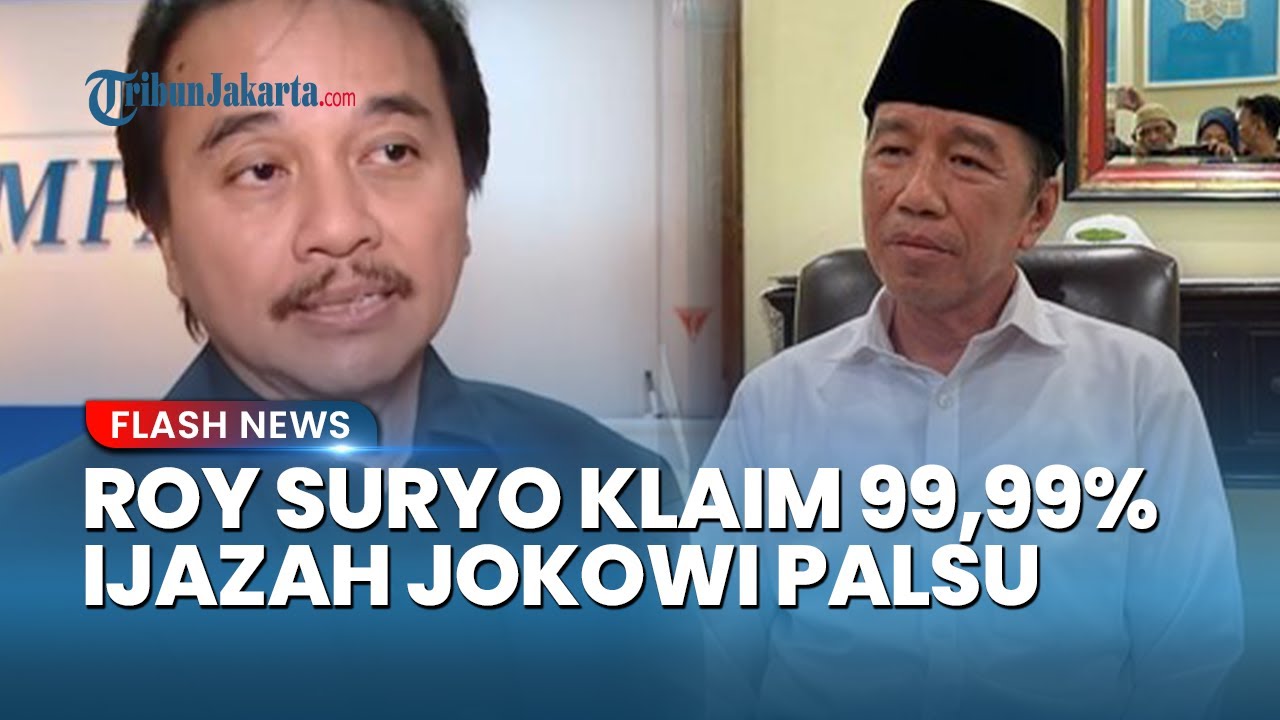 Roy Suryo Akhirnya Dapat Salinan Ijazah Jokowi dari KPU, Yakin Data Presiden ke-7 99,99% Palsu!
