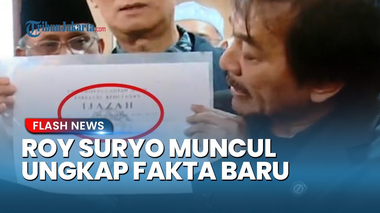 Roy Suryo Muncul Dengan Fakta Terbaru, Pakai Salinan Ijazah Jokowi Dari KPU: Yakin 99,9 Persen Palsu