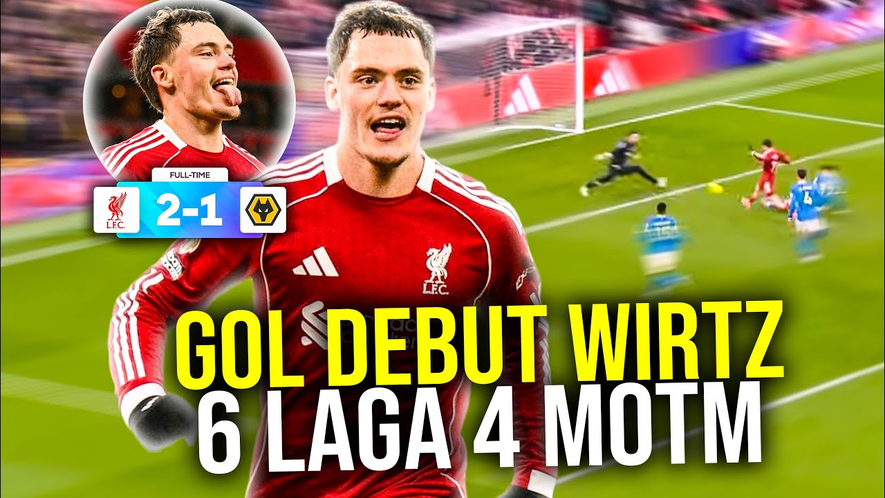 Akhirnya Pecah Telur! Florian Wirtz Bangkit di Anfield, Arne Slot Kirim Peringatan Keras untuk Rival