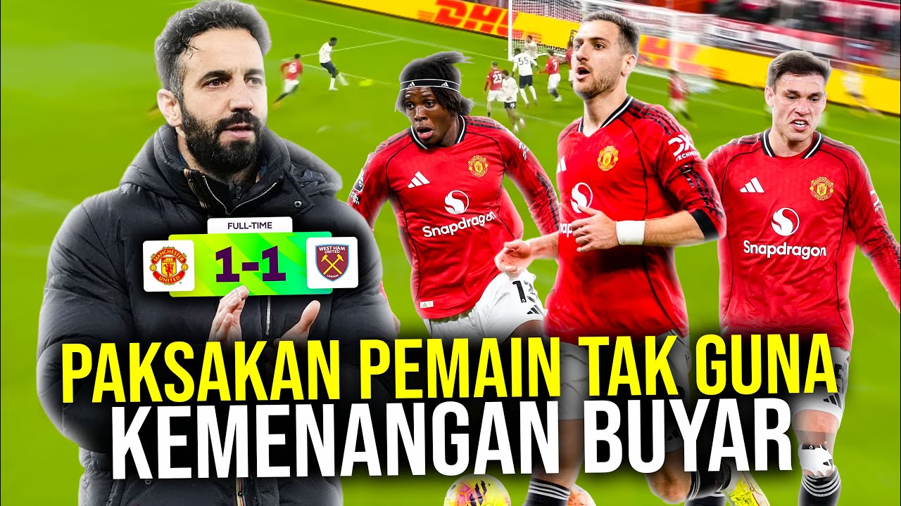 Gagal Naik Papan Atas Gegara Taktik Aneh Amorim! Kemenangan Kandang Buyar Paksa Pemain Tak Berguna