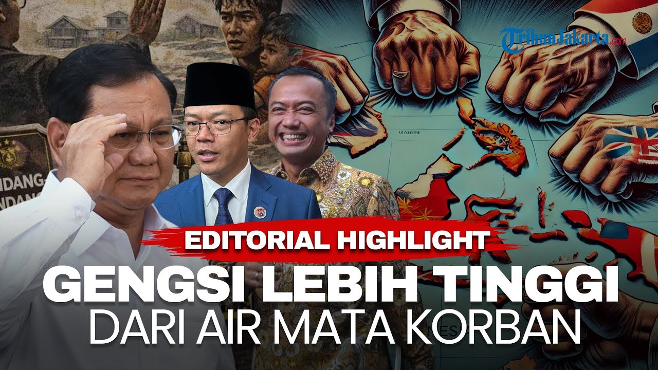 Youtube Thumnail image of : EDITORIAL HIGHLIGHT | Apa yang Ditutupi di Balik Penolakan Bantuan Asing untuk Banjir Sumatera?
