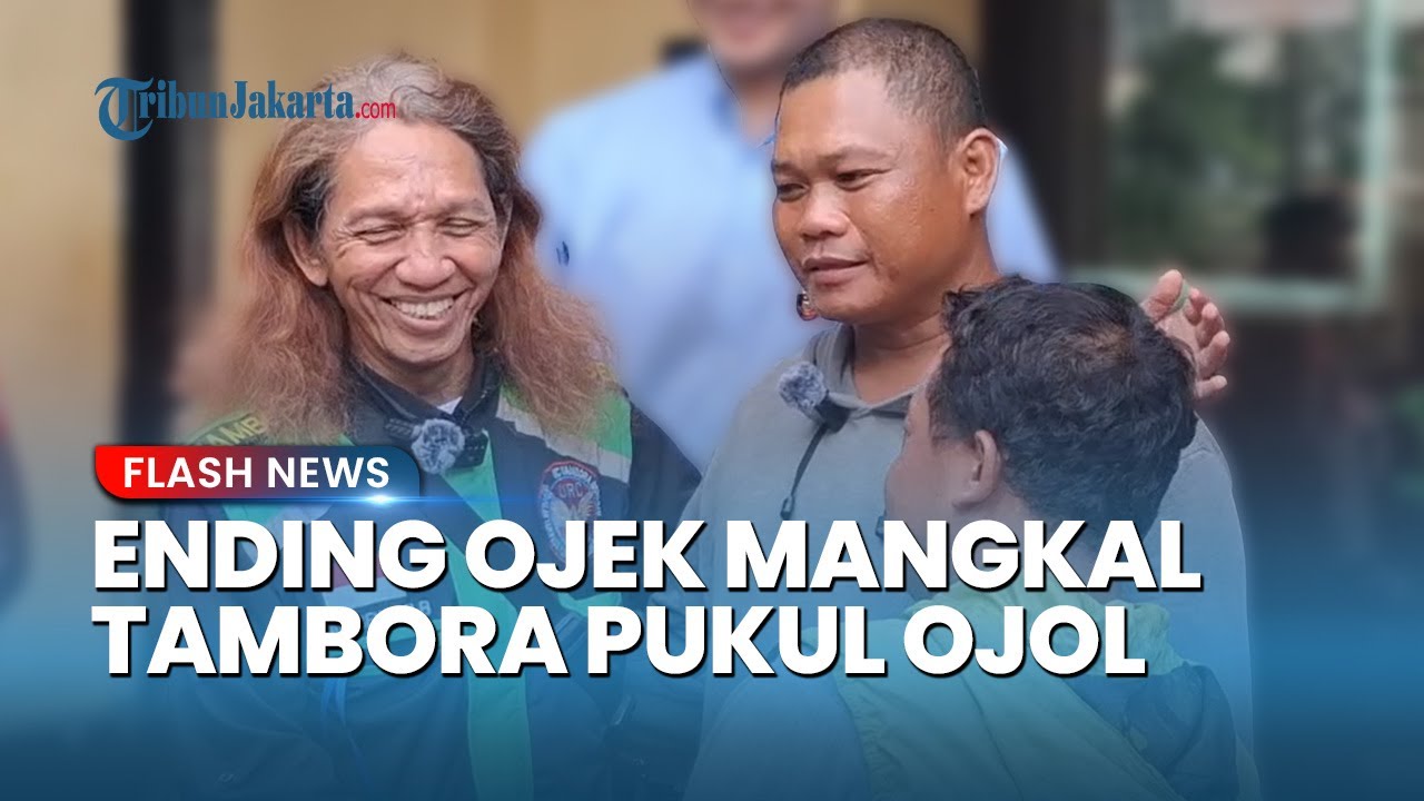 Ending Ojek Pangkalan Pukul Ojol di Depan Stasiun Duri Usai Dibawa ke Polsek Tambora