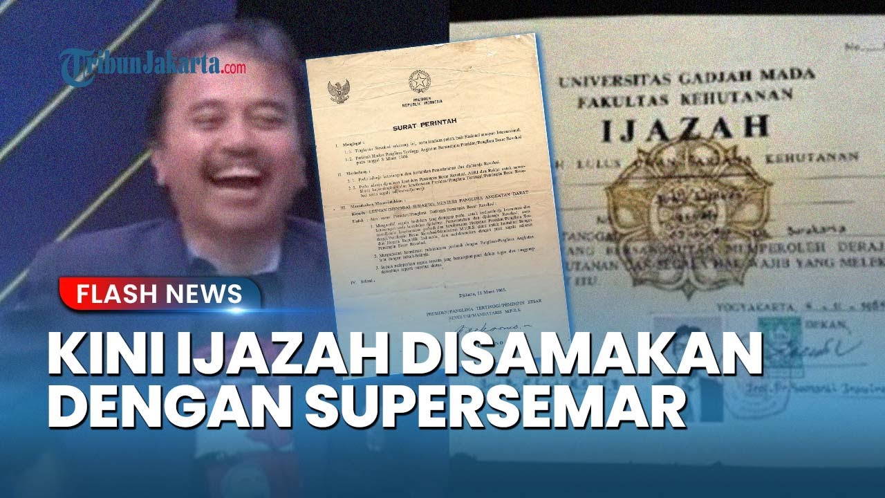 Kuasa Hukum Roy Suryo Sebut Ijazah Jokowi Misterius Layaknya Dokumen Sejarah Supersemar