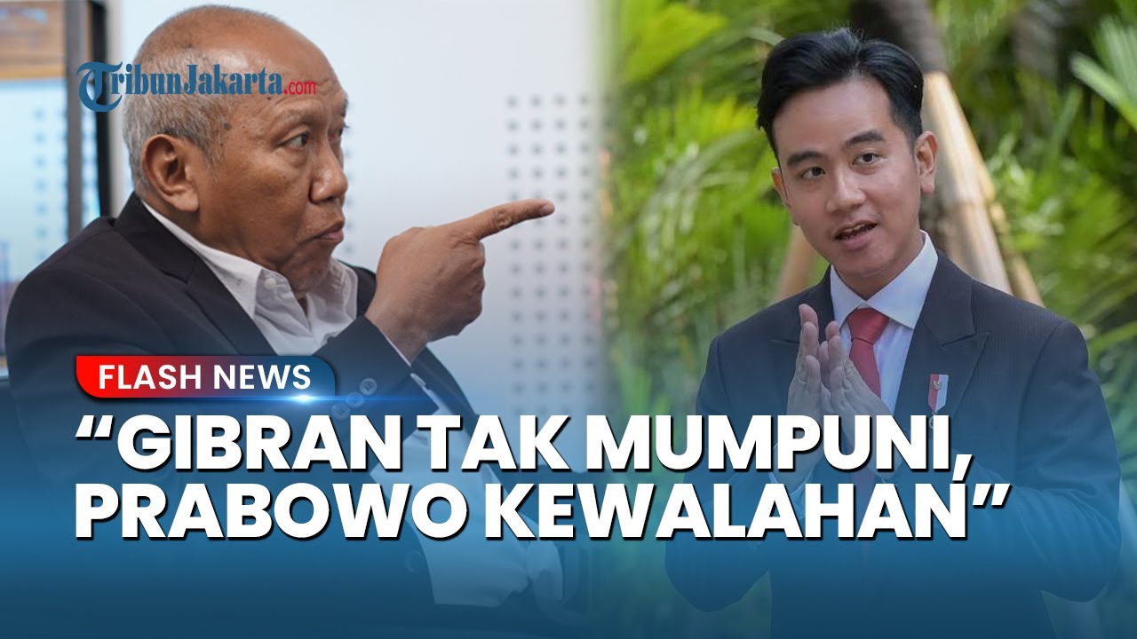 Youtube Thumnail image of : Pernyataan Keras Peneliti BRIN Sebut Gibran Tak Mumpuni, Buat Prabowo Kewalahan Atasi Persoalan NKRI
