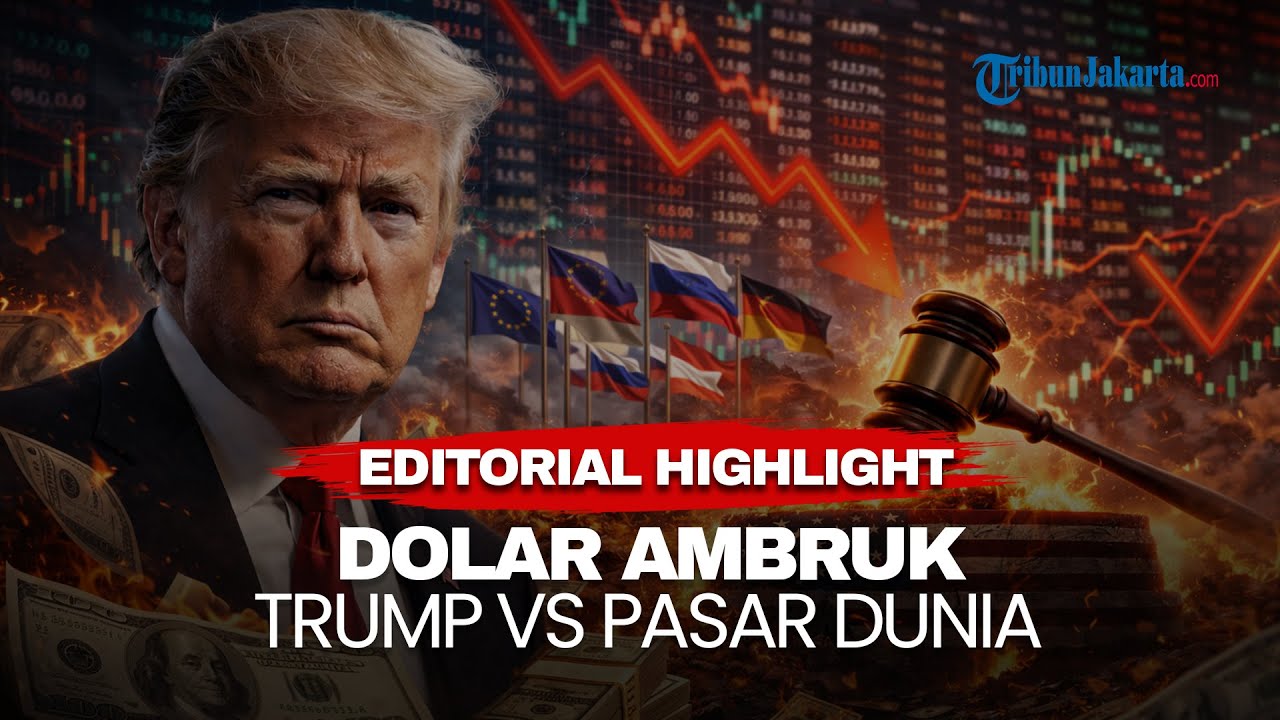 EDITORIAL HIGHLIGHT | Dolar Merosot, Kepercayaan Terkikis: Dunia Mulai Menghukum Trump?