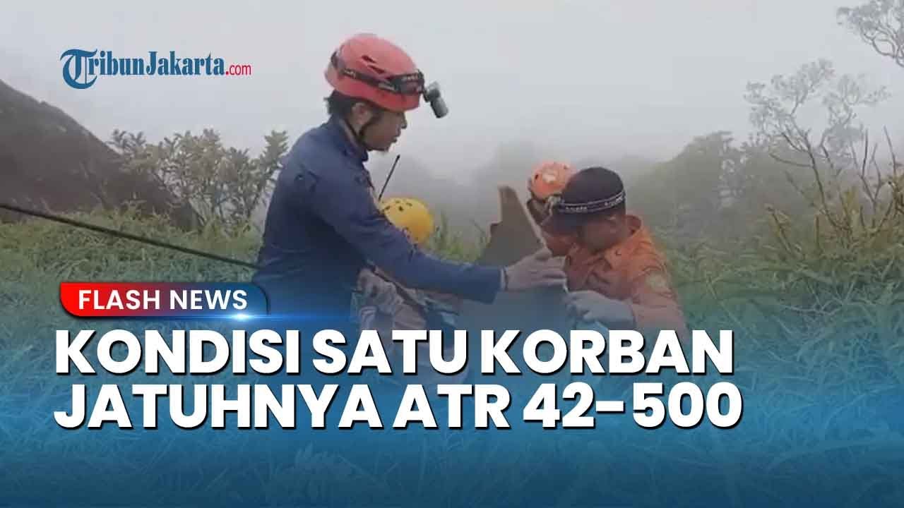 Terungkap Kondisi 1 Korban Jatuhnya Pesawat ATR 42-500, Ditemukan di Jurang 200 Meter Bulusaraung