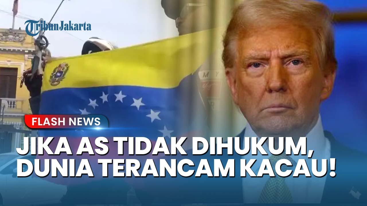 Youtube Thumnail image of : Pakar Ingatkan Bahaya Besar: Jika AS Tak Dihukum seusai Invasi Venezuela, China Bisa Serang Taiwan