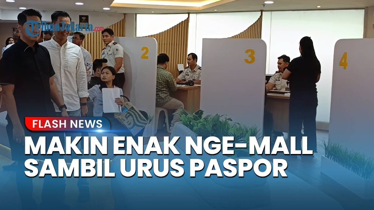 Youtube Thumnail image of : Ngurus Paspor Makin Gampang, Bisa Sambil Jalan-jalan di Mall PIK Jakarta Utara
