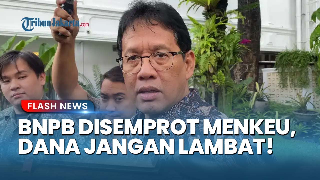 Youtube Thumnail image of : Menkeu Purbaya Semprot BNPB! Jangan Lambat Ajukan Anggaran: Korban Sudah Menunggu Dana Pemulihan!