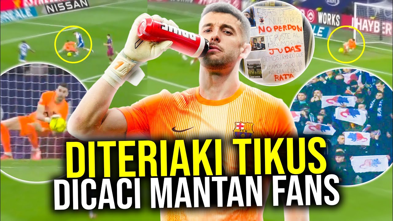 Youtube Thumnail image of : DILEMPARI TIKUS, DICACI MANTAN FANS, TAPI TETAP JADI MOTM! MENTAL BAJA JOAN GARCIA DI DERBI CATALAN