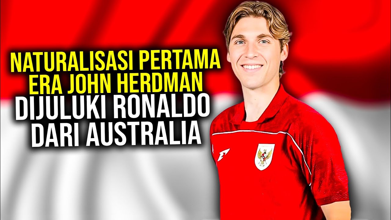 Youtube Thumnail image of : DIJULUKI RONALDO DARI AUSTRALIA LUKE VICKERY WINGER 20 TAHUN CALON NATURALISASI TIMNAS DI ERA BARU