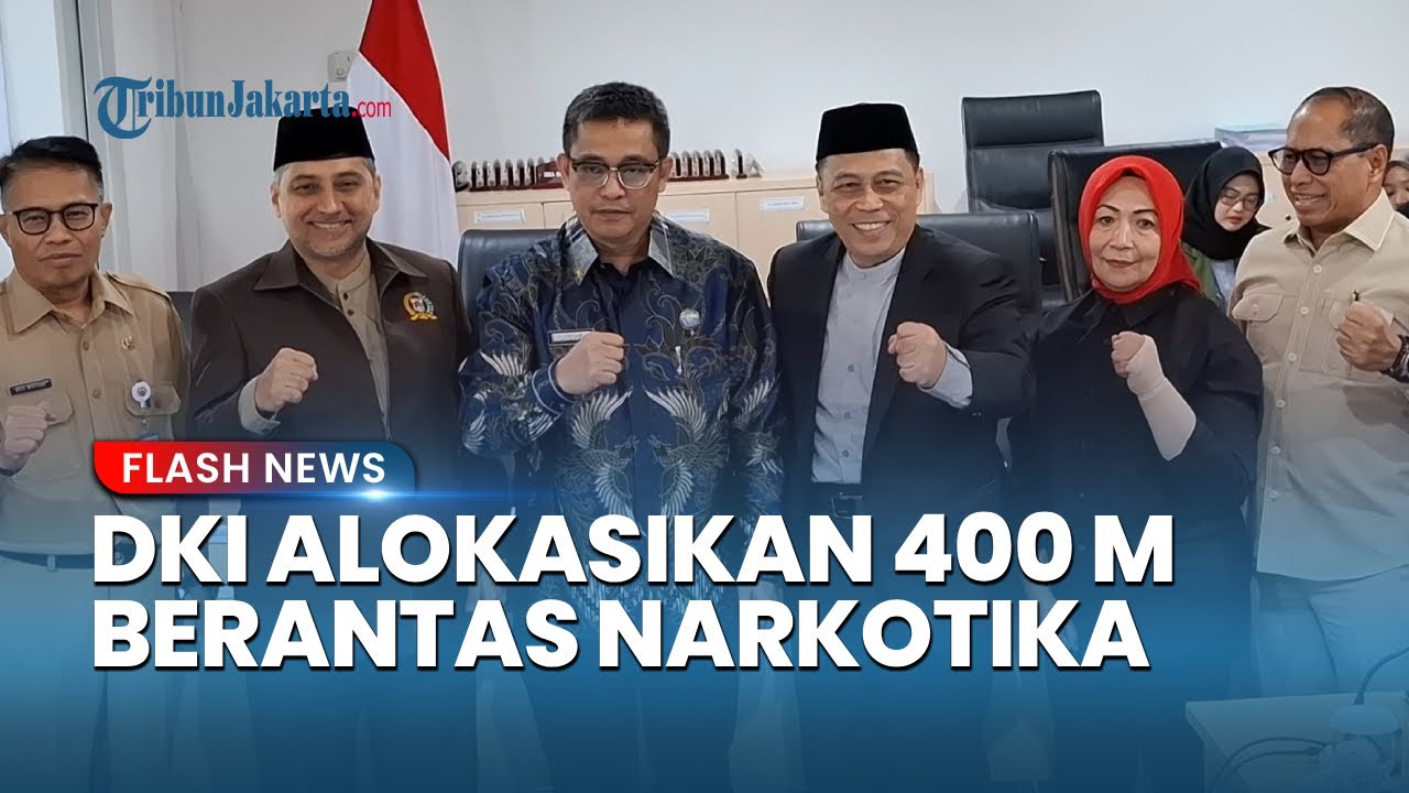 Raperda P4GN DKI Jakarta Rampung Dibahas, Alokasikan Rp400 M APBD untuk Berantas Narkotika
