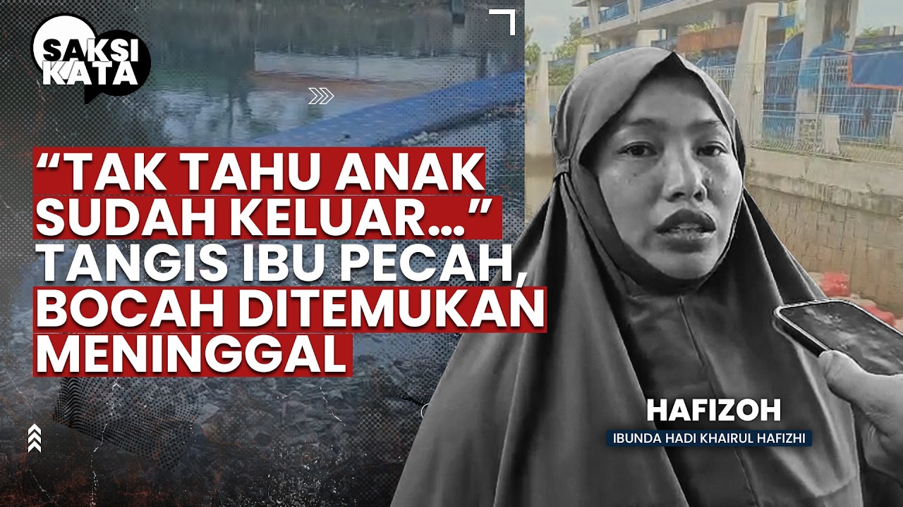Youtube Thumnail image of : SAKSI KATA | Hujan Deras di Kembangan Berujung Duka: Bocah 4 Tahun Hanyut hingga 5 Km