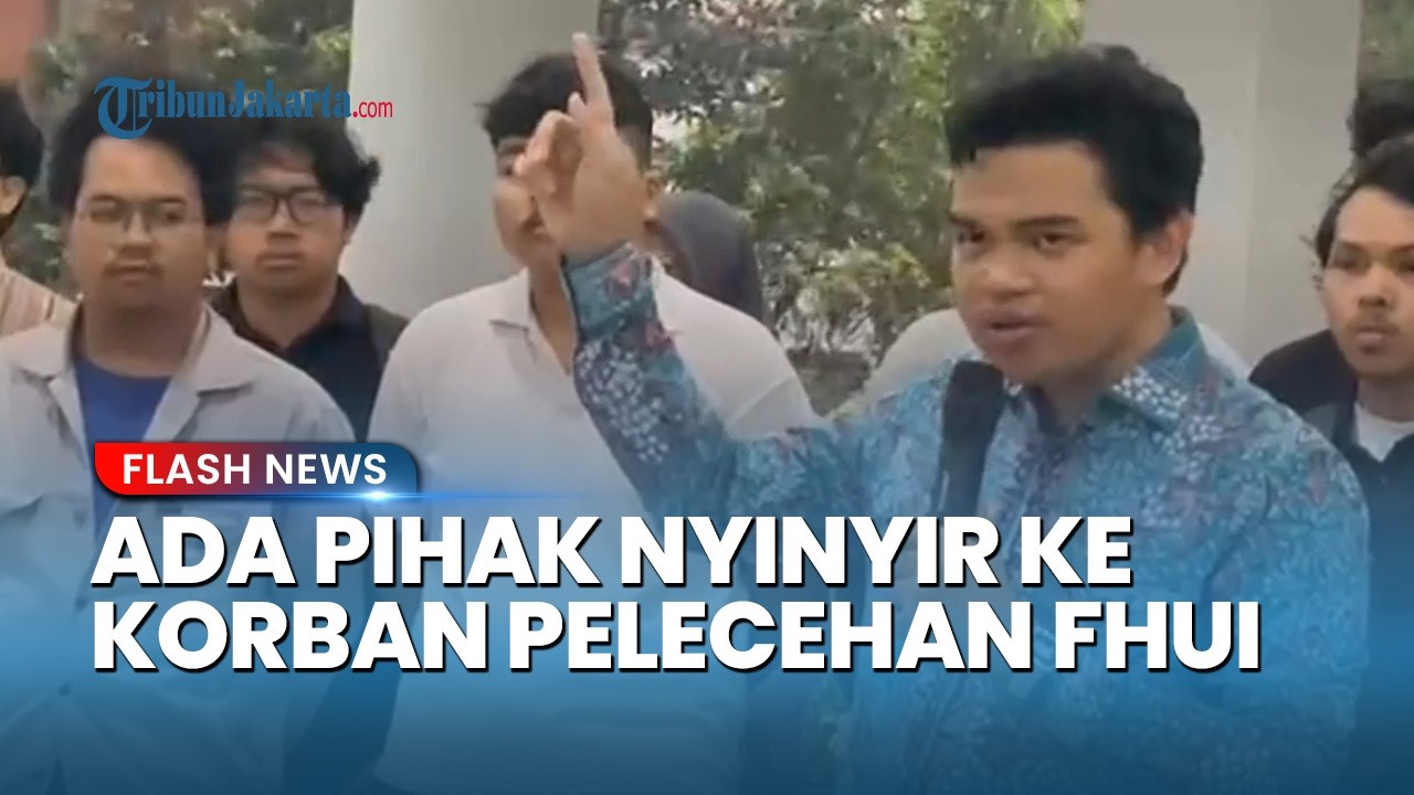 Youtube Thumnail image of : FULL STATEMEN Kuasa Hukum Korban Terhadap 16 Mahasiswa FHUI Pelaku Pelecehan