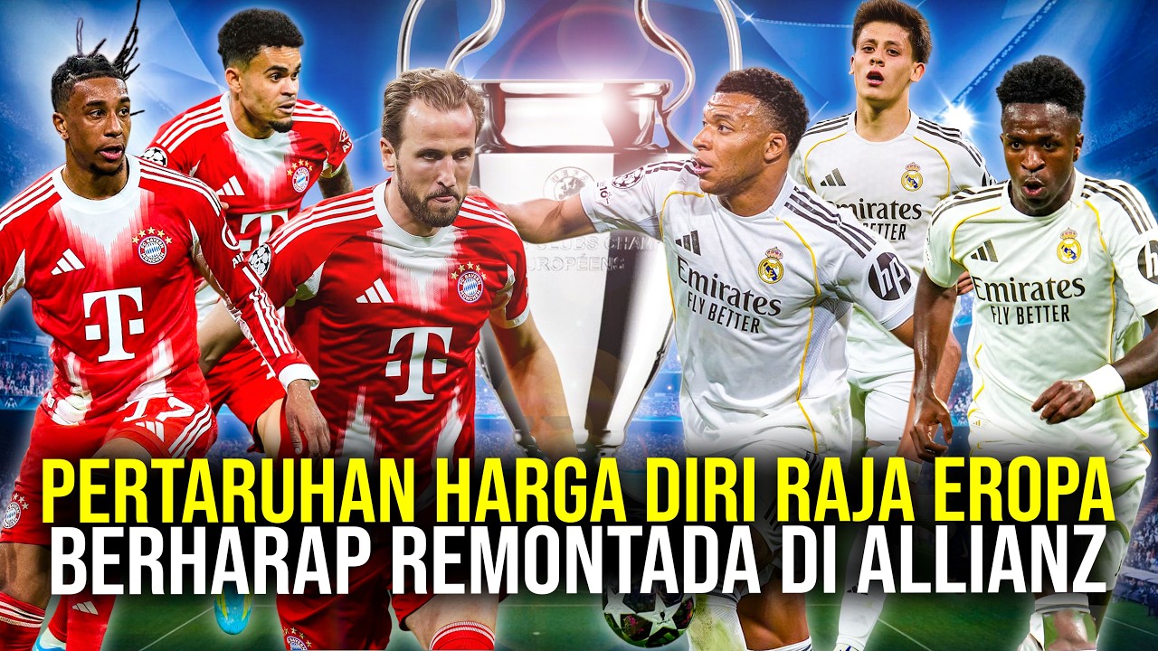 Laga Hidup Mati Raja Eropa! Menang di Allianz Arena atau Puasa Gelar Dua Musim Berturut-Turut