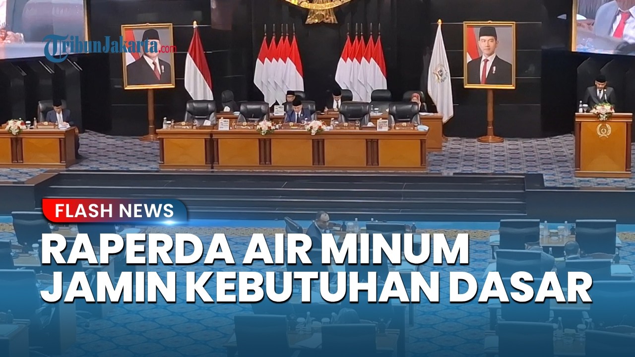 Youtube Thumnail image of : DPRD DKI Dorong Raperda Air Minum Jadi Solusi Kebutuhan Dasar, Tekan Penggunaan Air Tanah