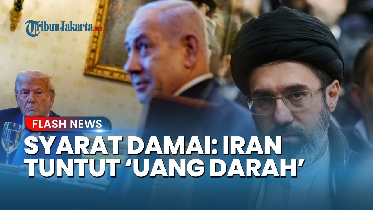 Youtube Thumnail image of : Nyawa Dibalas Nyawa! Mojtaba Tuntut 'Uang Darah' ke AS dan Siapkan Aturan Baru di Selat Hormuz