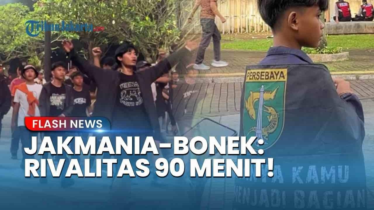 Youtube Thumnail image of : Persija vs Persebaya, Bonek Ikut Meraihkan Stadion Gelora Bung Karno
